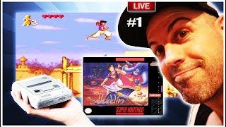 ALADDIN SNES 1993 GAMEPLAY RETRO ESPAÑOL (COMPLETO)