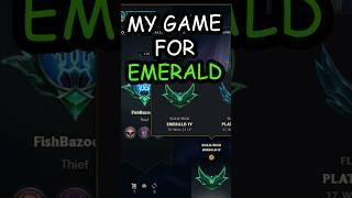 My Game for Emerald | League of Legends