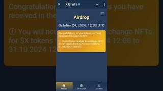 X Empire Airdrop: $X Tokens in the Form of NFTs
