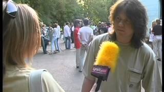 Разные Люди & Чиж – 15-летие в Харькове 29.05.2005 (Чиж - интервью перед концертом)