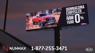 Outdoor Billboard - Kia Cap Santé - Nummax LED Display Innovation