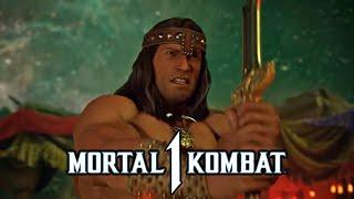 Mortal Kombat 1 - Conan the Barbarian (New Intro Dialogue)