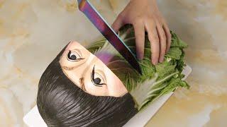 （Horror Video）Face vegetable