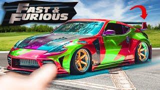 Building a Fast and Furious Nissan 370z in 24 HOURS!! (Transformation)