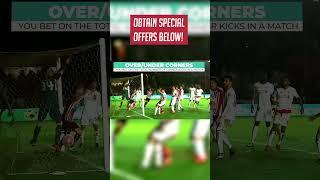 Over/under corners in football betting #football #overunderbetting