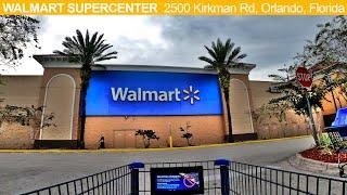 Shopping at Walmart Supercenter on Kirkman Road in Orlando, Florida - Store 1220