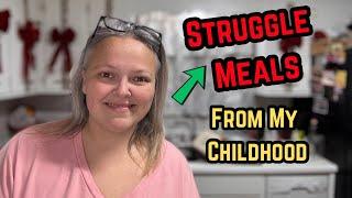 Kids Try Struggle Meals I Had As A Child || Hard Times With Food Insecurity