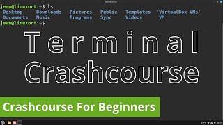 Terminal Crashcourse - 10 most used Linux Terminal Commands | Linux Tutorial for beginners