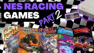 The FASTEST NES Racing Games Part 2!