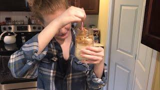 making that viral tiktok whipped coffee