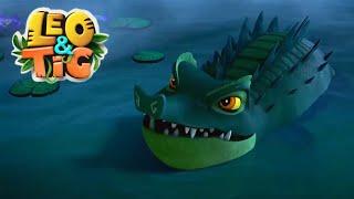 Leo and Tig    The Keeper of the River    Best episodes    Funny Family Animated Cartoon for Kids