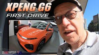 First drive in the XPENG G6. Tesla should be very worried.