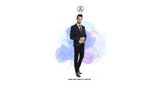 SmartMaster Formal Black Suit