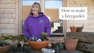 How to make a Fairy Garden