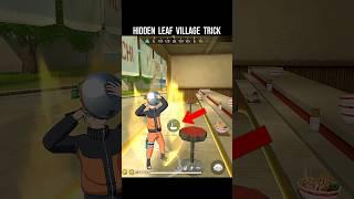 Hidden Leaf Village Trick  Free Fire X Naruto #srikantaff