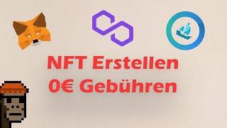 NFT erstellen und verkaufen ( 0€ gebühren )