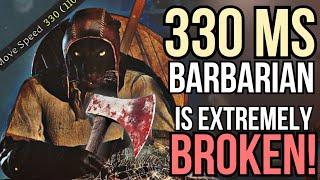 330 Move Speed Barbarian is Extremely OP! | Dark and Darker