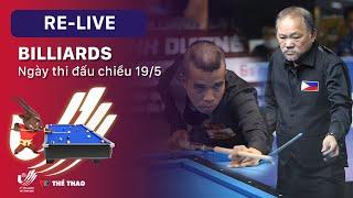 RE-LIVE | SEA GAMES 31 | Billiards | Quyết Chiến đấu Efren Reyes Carom 3 băng