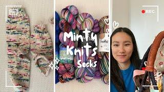 Summer sock camp continues, yarn from Freckled Whimsy and Chromatic Yarns