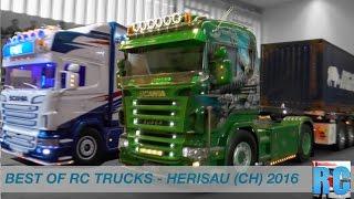 BEST OF RC TRUCK EVENT - NEW YEARS DAY RC DRIVE SWITZERLAND - HERISAU 2016, RC TRUCK