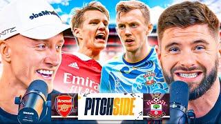 ARSENAL 3-3 SOUTHAMPTON | Pitch Side LIVE!