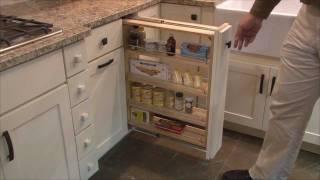 Kitchen Cabinet Pull Out Storage Organizer by CliqStudios.com