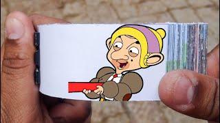 Mr. Bean Cartoon Flipbook #1 | Snow Bean Flip Book | Flip Book Artist 2021