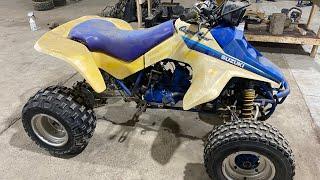 FORGOTTEN: 1990 LT250R quadracer - Does it run?