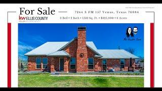 Virtual Tour - 7244 S FM 157 Venus, Texas 76084