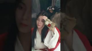 Wan Peng filming Jianghu Night Rain Ten Years of Lights #vạnbằng #wanpeng #만붕  #万鹏 #trending