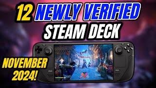 12 Newly Verified & Most Suitable Steam Deck Games NOVEMBER 2024!