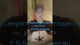 МЕТОДИКА ИЗ СССР ДЛЯ УВЕЛИЧЕНИЯ РОСТА +5СМ ЗА МЕСЯЦ #shorts #зож #здоровье #рост #ссср #спорт