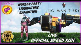 No Man's Sky LIQUIDATORS SPEED RUN!