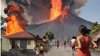 Hell Unleashed: Indonesia Volcano Eruption Claims 8 Lives, Village Ablaze!