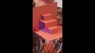 How to Make Pop-Up Stairs | Pop Up Cards | Pop-up Magic! #popup  #craft #crafts