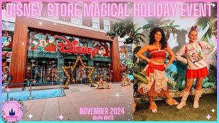 Disney Store London Magical Holiday Event November 2024 PR Invite Moana Christmas New In Merch Vlog