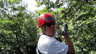 Outside Our Bubble Zip Line.MOV