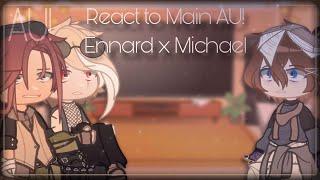 Part END: Poly AU stuck with Main AU EnnChael || AU! || Ennard/Noah x Michael