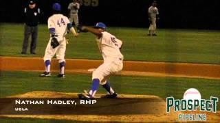 Nathan Hadley, RHP, UCLA, Pitching Mechanics at 200 FPS