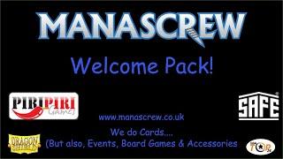 The Manascrew Welcome Pack