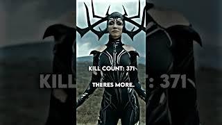 MCU characters kill counts