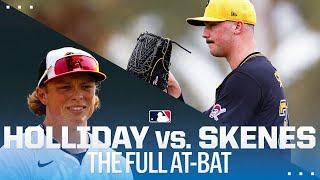 Jackson Holliday vs. Paul Skenes: the FULL at-bat!