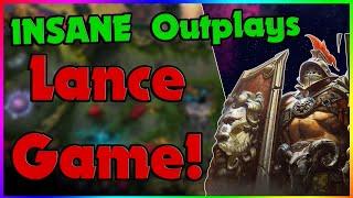 INSANE OUTPLAYS LANCE GAMEPLAY!// Vainglory 5v5