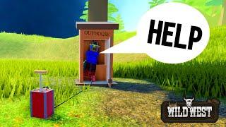 I Put Players in Outhouses then Blew Them Up - The Wild West (Roblox)