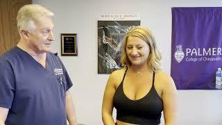 Austin Lady Learns Her Posture Is A Mirror Of Her Spinal BioMechanics Getting Her First Adjustment