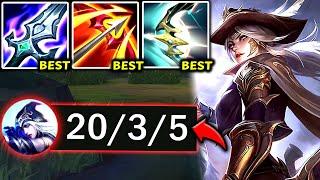 ASHE TOP BUT I 1V5 THE WHOLE LATE GAME (#1 BEST BUILD) - S14 ASHE GAMEPLAY! (Season 14 Ashe Guide)