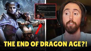 Asmongold REACTS to BioWare SHOCKING BAN & Abandonment of Dragon Age Veilguard After Sales Drop!