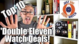 Top 10 'Double Eleven' Watch Deals from Gearbest & AliExpress!