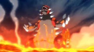 Groudon Uses his Signature Move– “Precipice Blades”