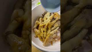 Cooking chicken feet or adidas The trending food #recipe #foodie #trending #shorts #viral #yummy